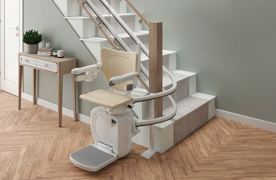 Commercial Stairlift Systems Helping Employees Navigate Upper Floors During Daily Operations